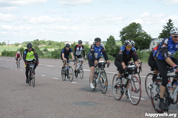 Bild från Vätternrundan 2013