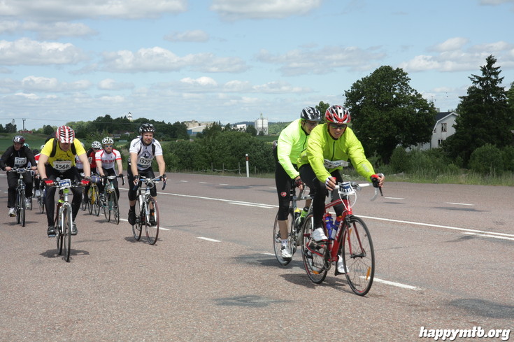 Bild från Vätternrundan 2013