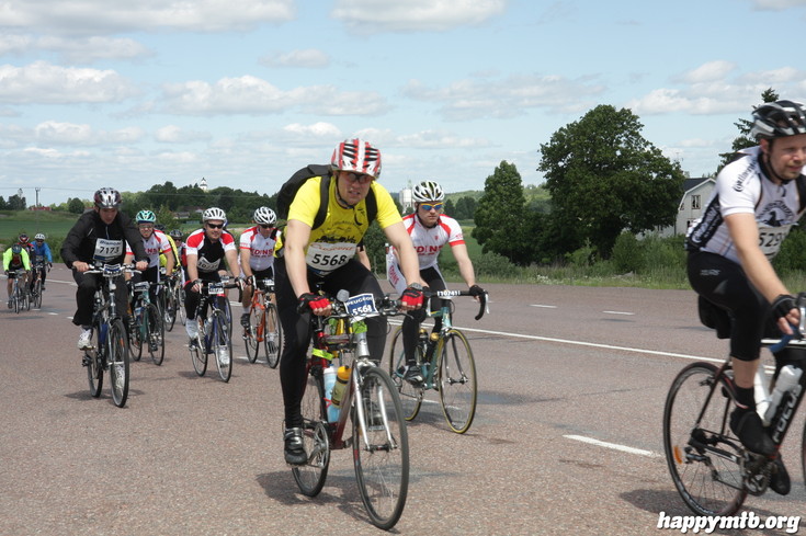 Bild från Vätternrundan 2013