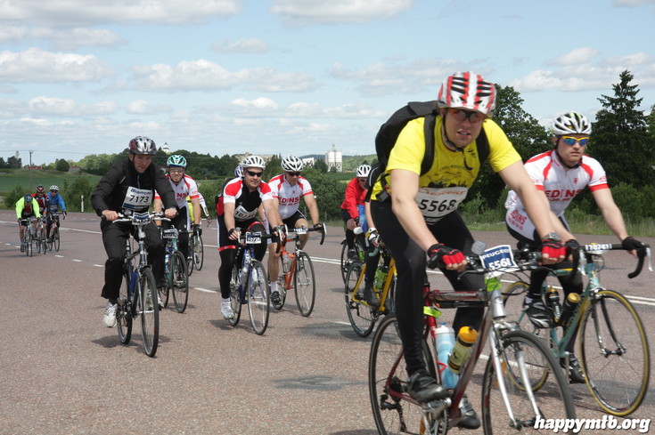 Bild från Vätternrundan 2013