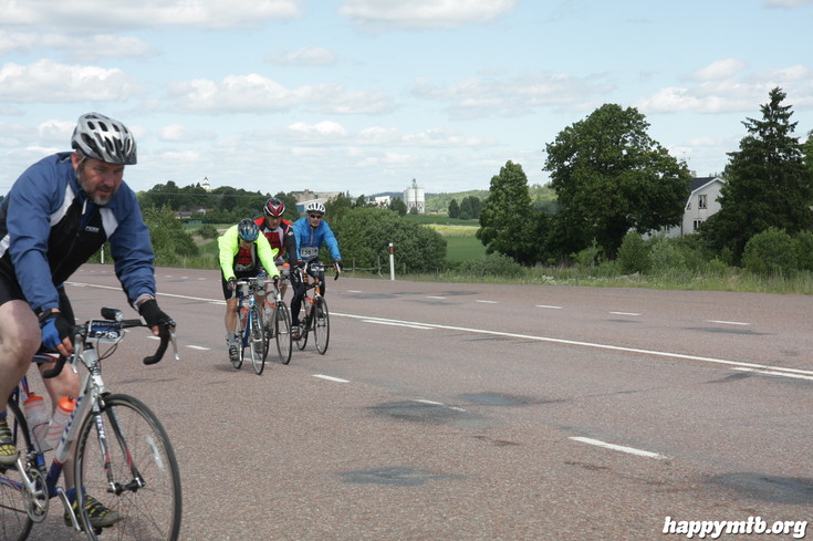 Bild från Vätternrundan 2013