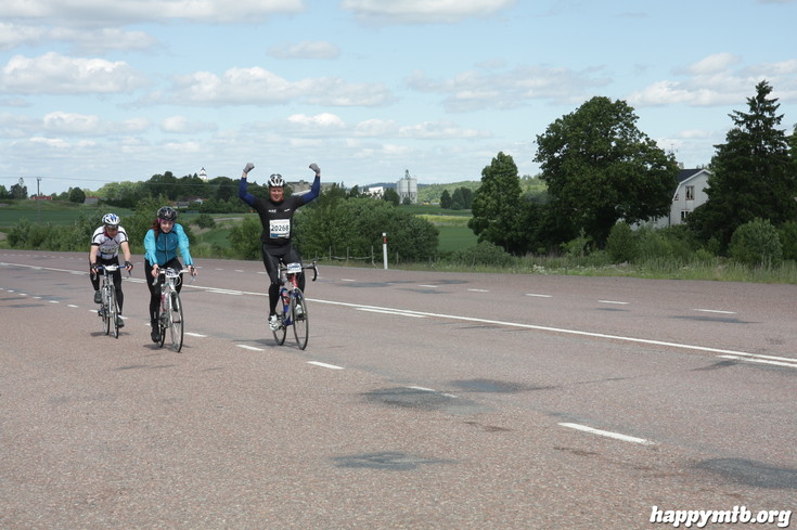 Bild från Vätternrundan 2013