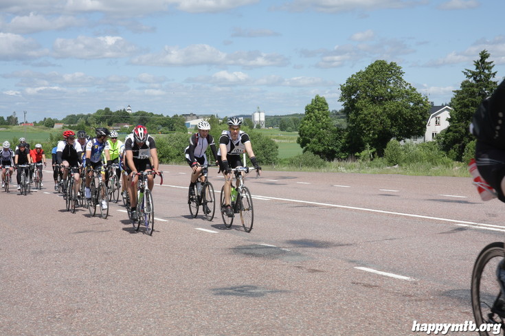 Bild från Vätternrundan 2013