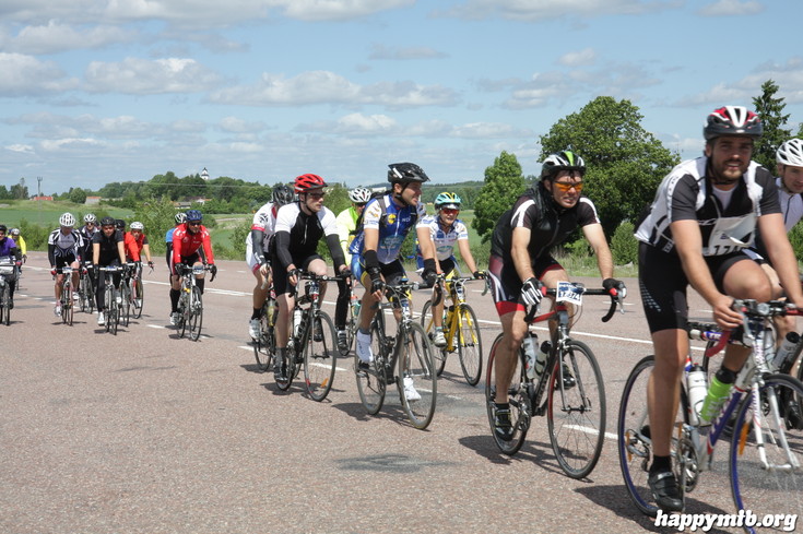 Bild från Vätternrundan 2013