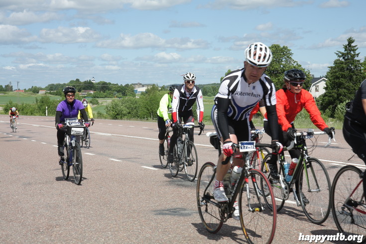 Bild från Vätternrundan 2013