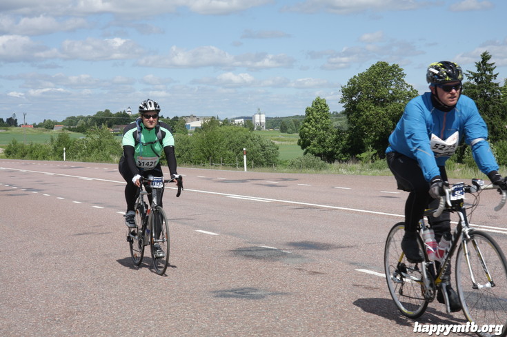 Bild från Vätternrundan 2013