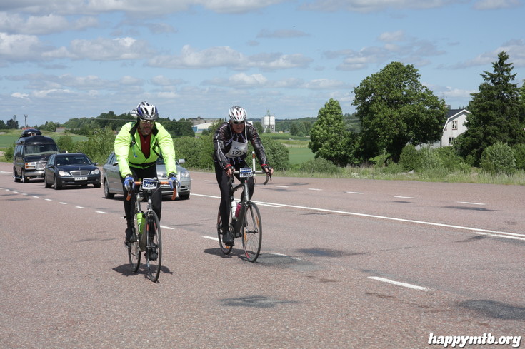 Bild från Vätternrundan 2013