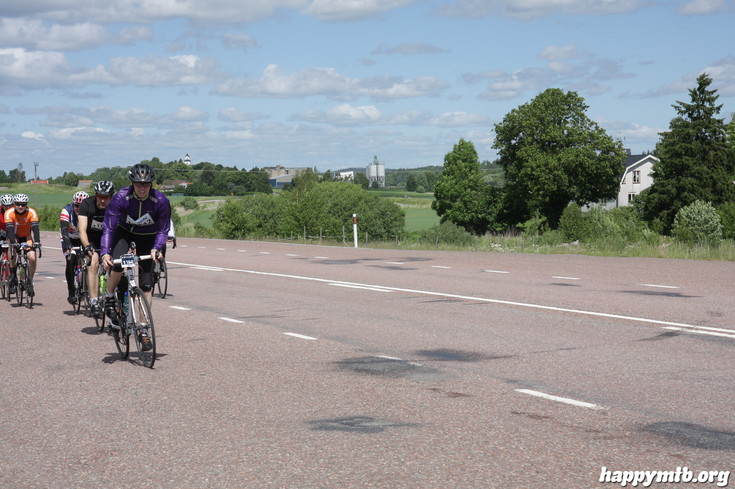 Bild från Vätternrundan 2013