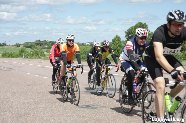 Bild från Vätternrundan 2013