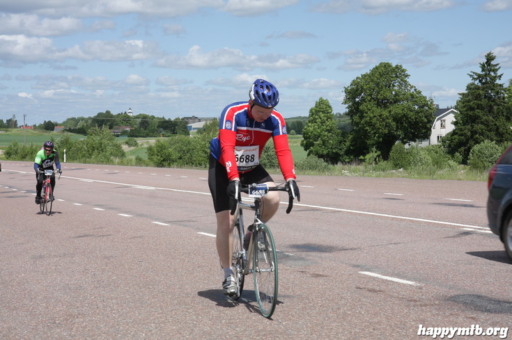 Bild från Vätternrundan 2013