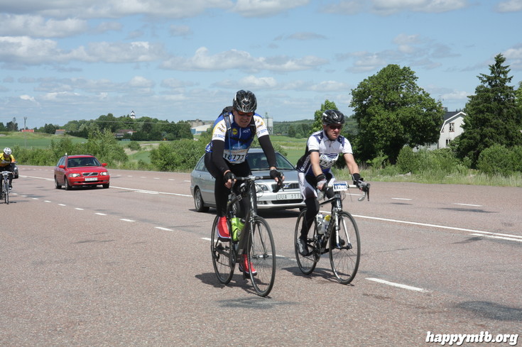 Bild från Vätternrundan 2013