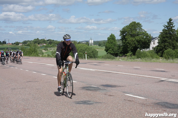 Bild från Vätternrundan 2013