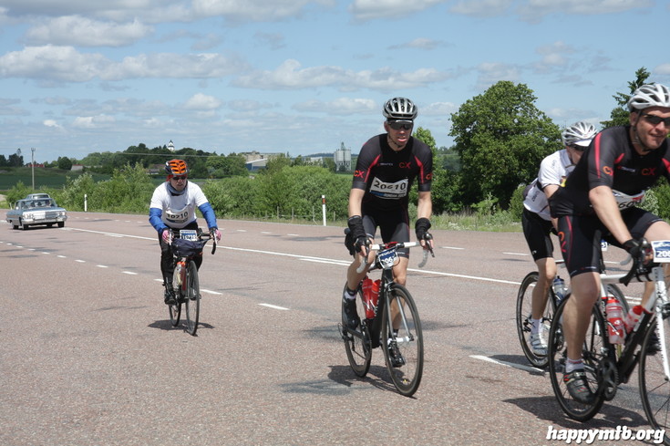 Bild från Vätternrundan 2013