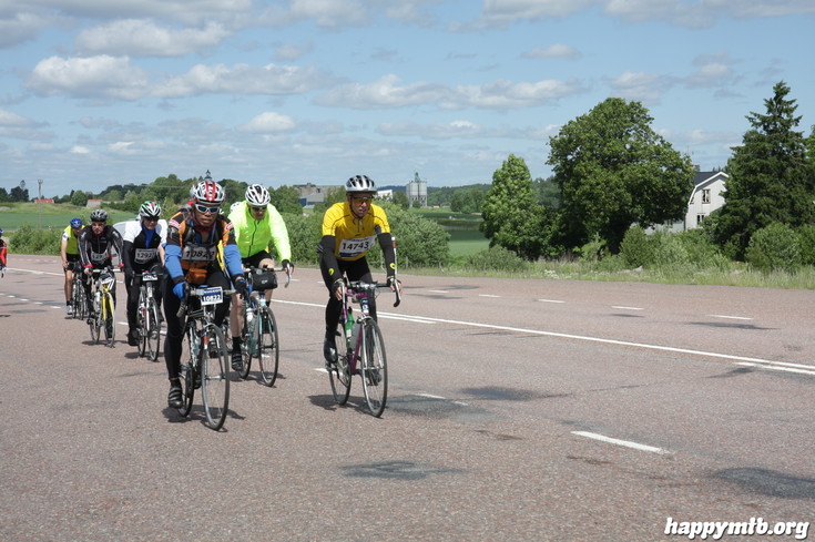 Bild från Vätternrundan 2013