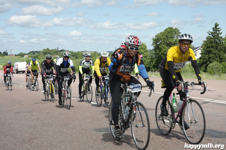 Bild från Vätternrundan 2013
