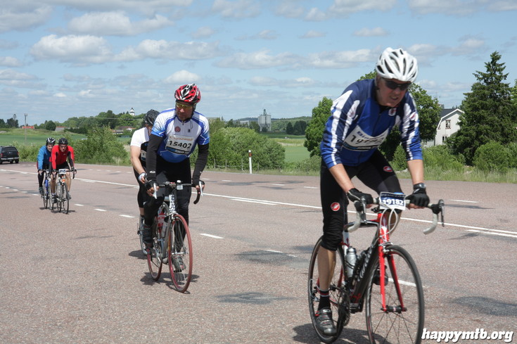 Bild från Vätternrundan 2013