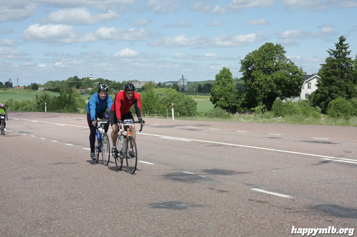 Bild från Vätternrundan 2013