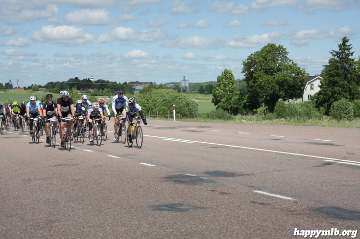 Bild från Vätternrundan 2013