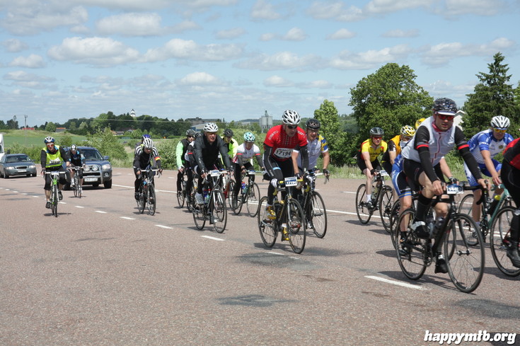 Bild från Vätternrundan 2013