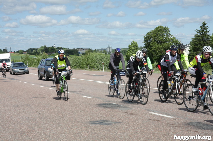 Bild från Vätternrundan 2013