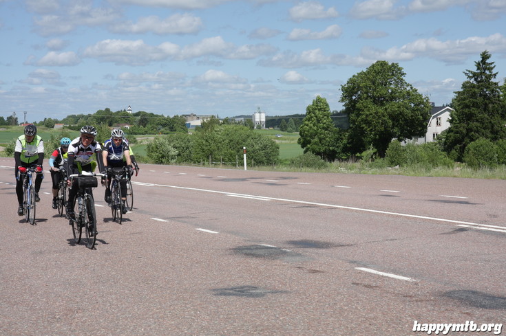 Bild från Vätternrundan 2013