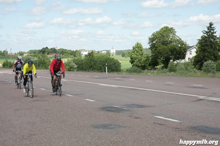 Bild från Vätternrundan 2013