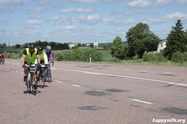 Bild från Vätternrundan 2013