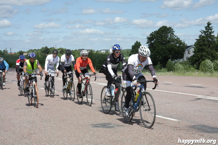 Bild från Vätternrundan 2013