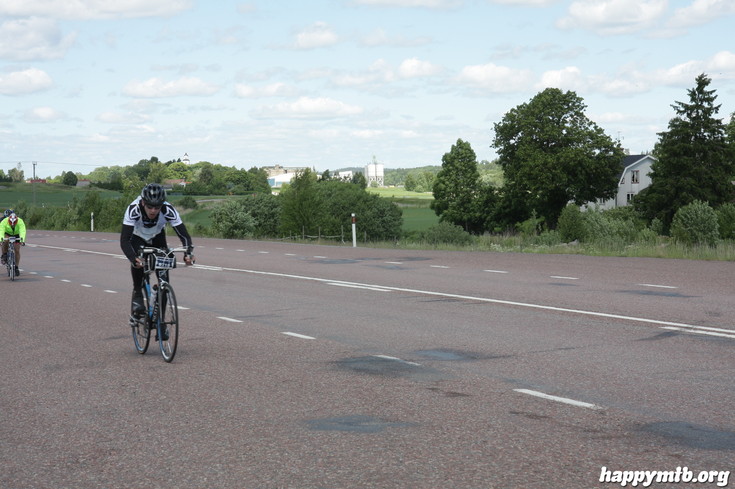 Bild från Vätternrundan 2013