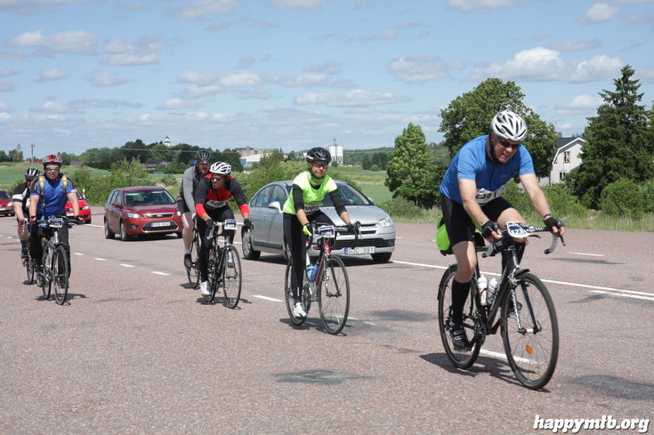 Bild från Vätternrundan 2013