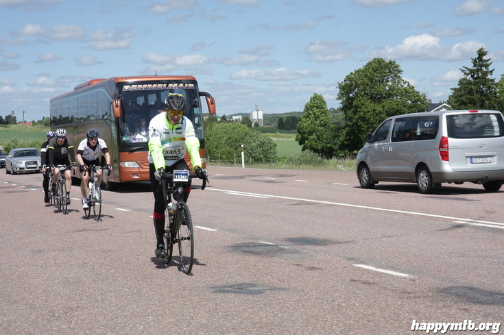 Bild från Vätternrundan 2013