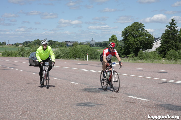 Bild från Vätternrundan 2013