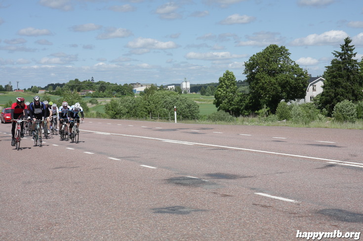 Bild från Vätternrundan 2013