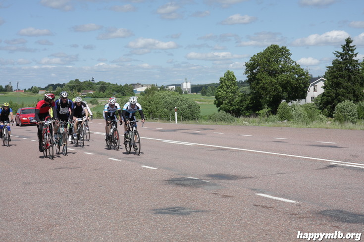 Bild från Vätternrundan 2013