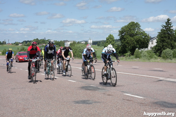 Bild från Vätternrundan 2013