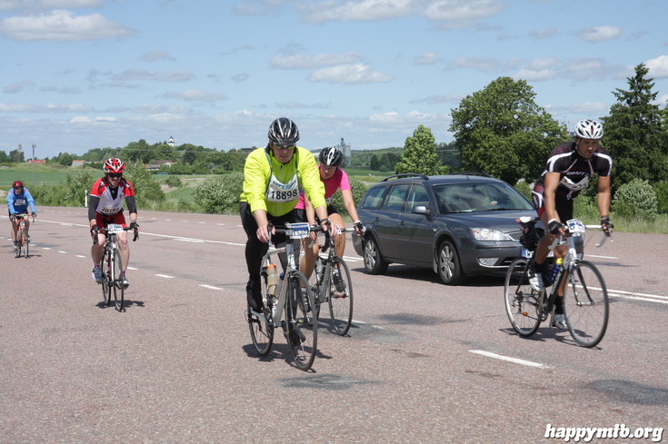 Bild från Vätternrundan 2013