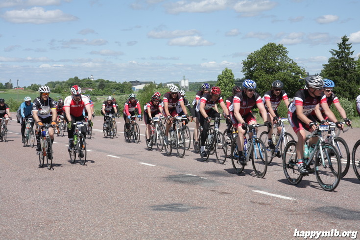 Bild från Vätternrundan 2013