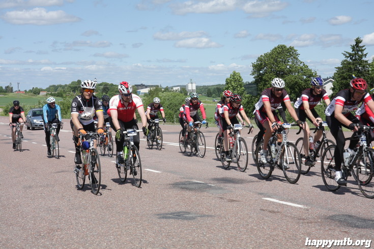 Bild från Vätternrundan 2013