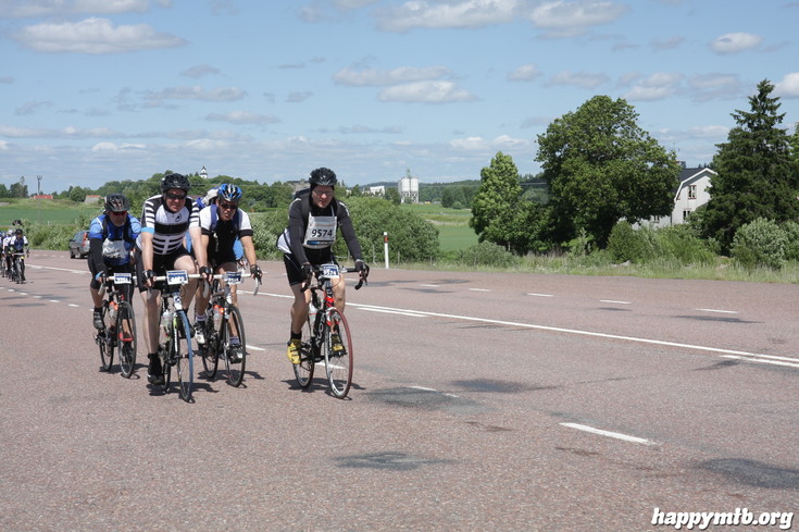 Bild från Vätternrundan 2013