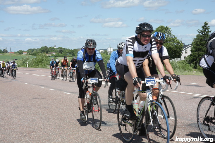 Bild från Vätternrundan 2013