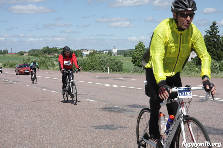 Bild från Vätternrundan 2013