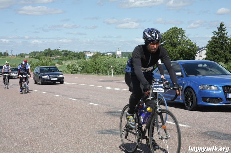 Bild från Vätternrundan 2013