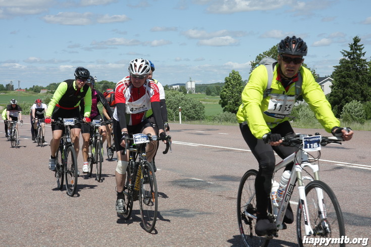 Bild från Vätternrundan 2013