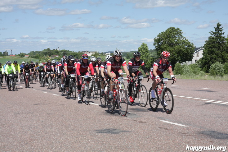 Bild från Vätternrundan 2013