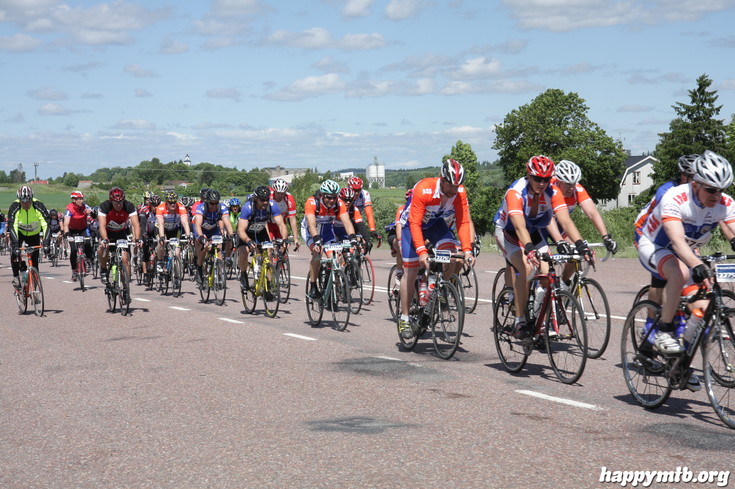 Bild från Vätternrundan 2013