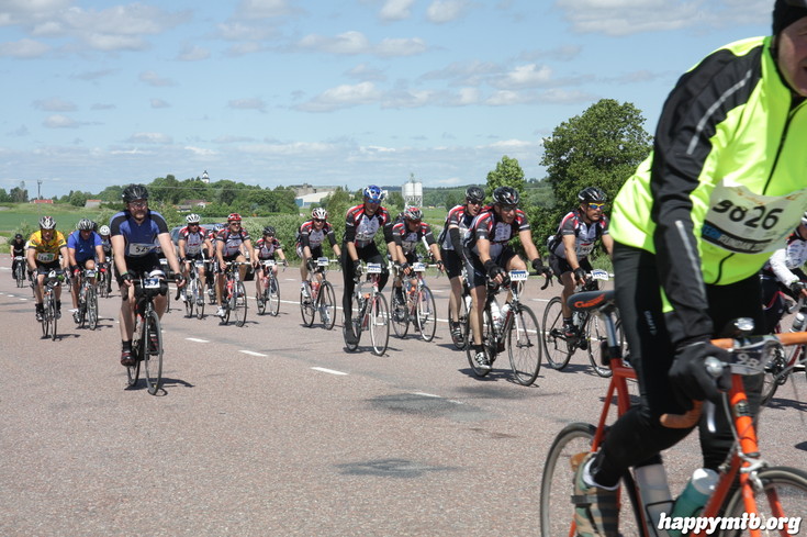 Bild från Vätternrundan 2013