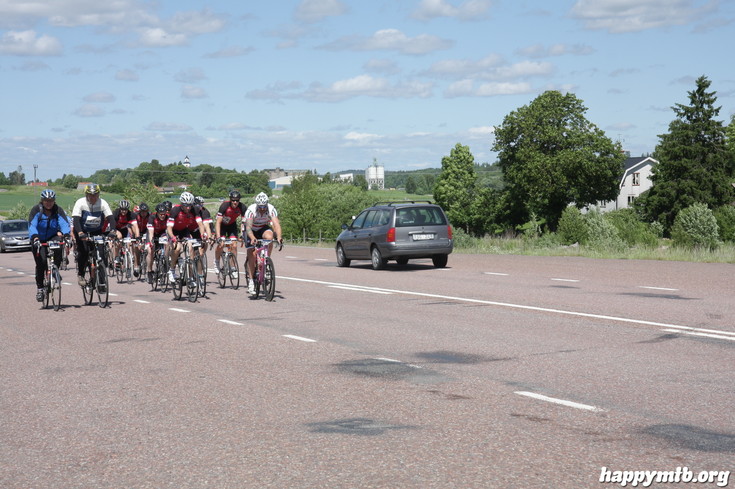 Bild från Vätternrundan 2013