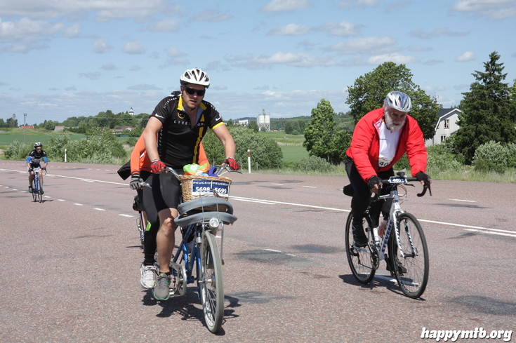 Bild från Vätternrundan 2013