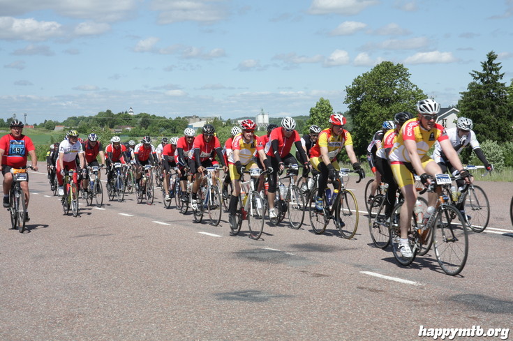 Bild från Vätternrundan 2013