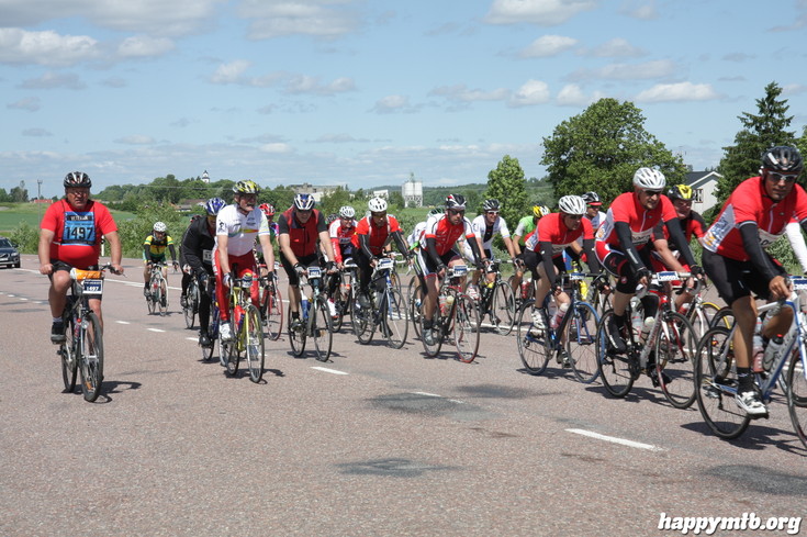 Bild från Vätternrundan 2013